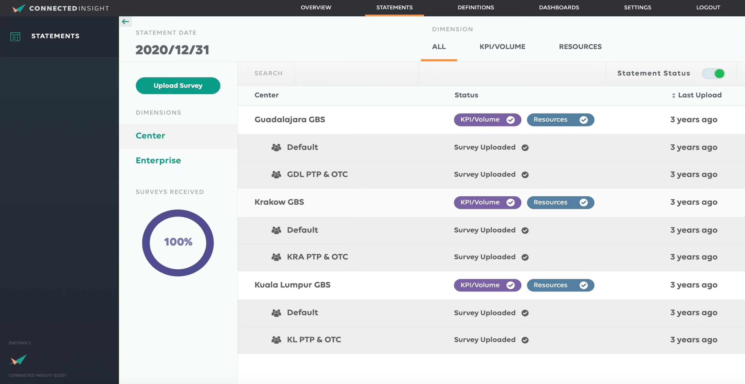 Efficient data sourcing screenshot